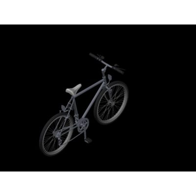 Bicicleta de montana 3d