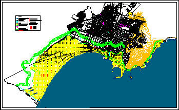 map of arica