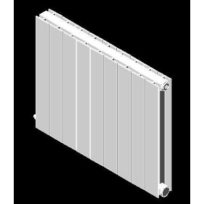 Radiador aluminio 3d
