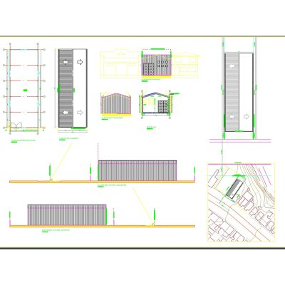 Galpon de Estructuras Metalicas y Madera