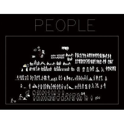 Bloques de personas