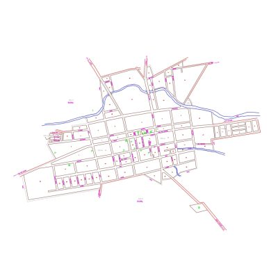 Plano Topografico de Desarrollo Urbano