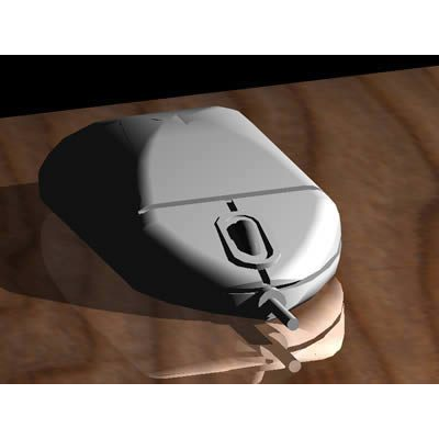 Pc mouse 3d autocad