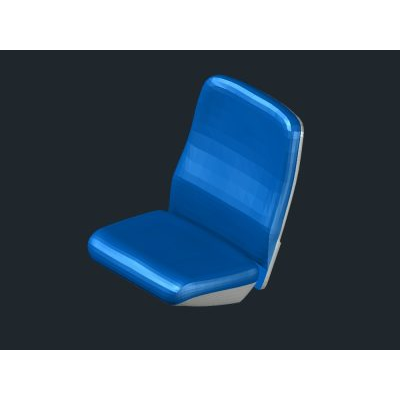 Butaca modelo 3d