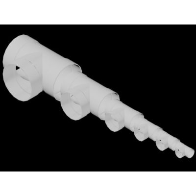 Escurrir conexion 3d