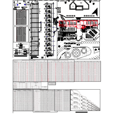 Predimensionamiento estructura hotel