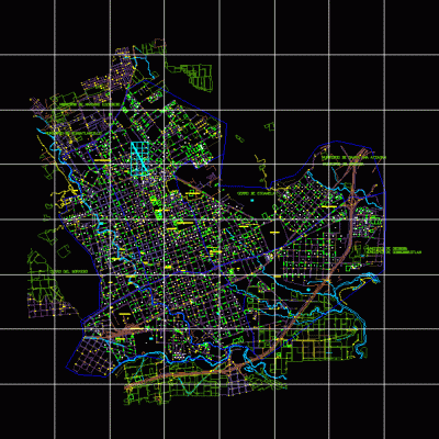 Mapa Urbano de Orizaba