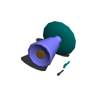 Cerradura 3d