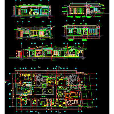Planta de vivienda unifamiliar