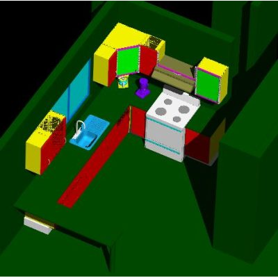 Cocina 3d