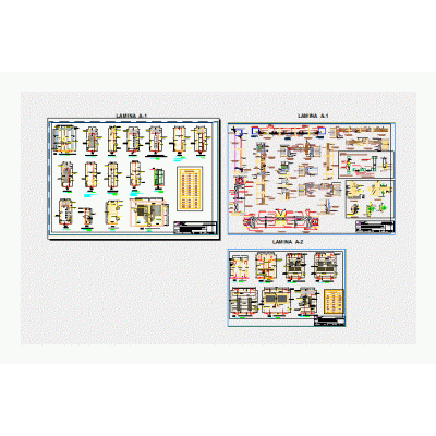 Plano de puertas - detalles constructivos