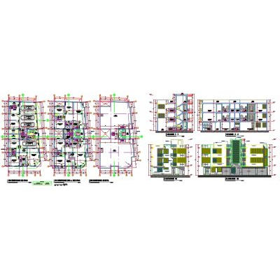 Planos Detallados de Edificio Multifamiliar
