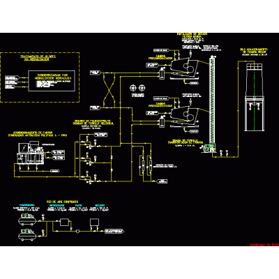 Sludge band filter diagram