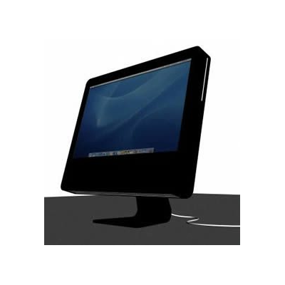 Computadora imac 3d