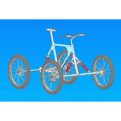 3d  cuatriciclo