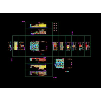Plano de arquitectura del colegio futura school