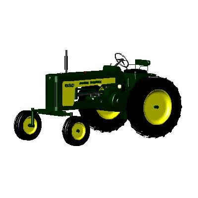 trattore john deere 3d