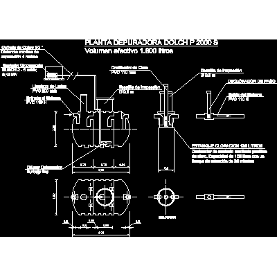Planta depuradora dolch p 2000 s