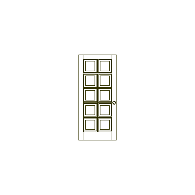 Puerta Clasica de Madera