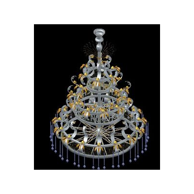 Lampara montserrat 3d