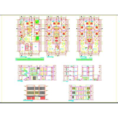 Vivienda multifamiliar de 3 niveles
