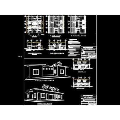 Plano de oficinas tipo para granja de pollo de engorde