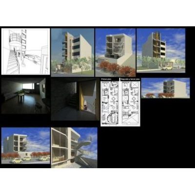 Multifamiliar en revit