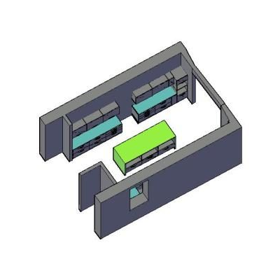 Cocina Moderna de Casa