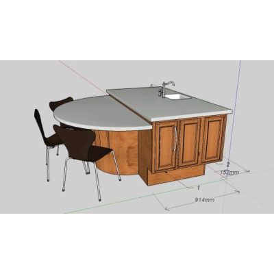 Isla de cocina