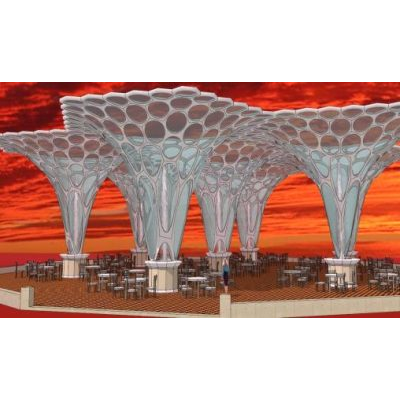 Pergola organica