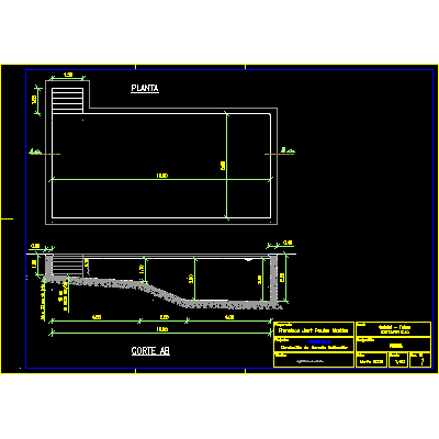 Piscina rectangular