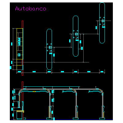 Detalle de autobanco - banca automatica