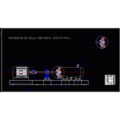 Diseno de probador de sellos