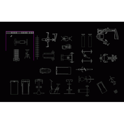 Equipamiento de gimnasio