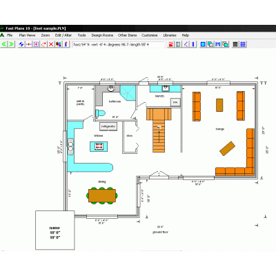 Programa para diseno de planos en 2d y 3d
