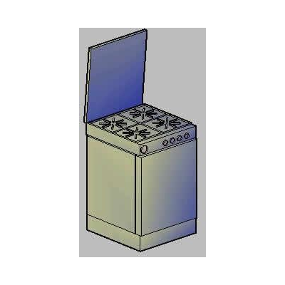 Detalles de Cocina 3d