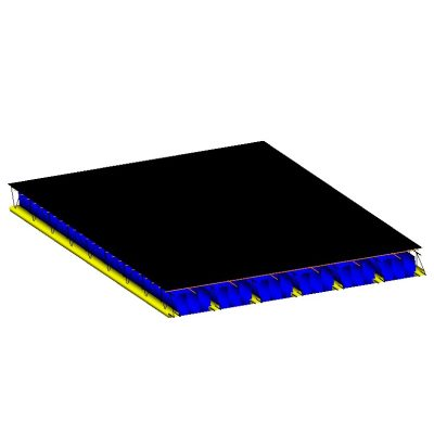 Vigueta detalle 3d
