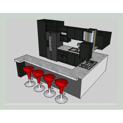 Diseno 3d cocina
