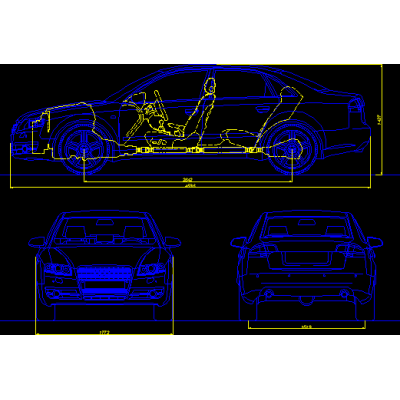 Audi-a4 -viste