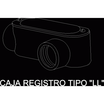 Caja registro tipo ll