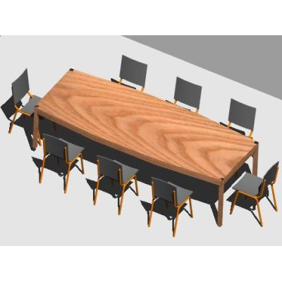Sala de reuniones 3d