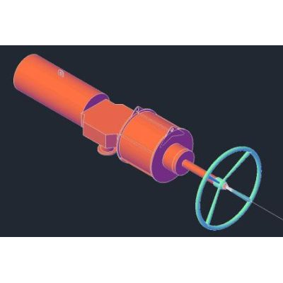 Control neumatico yugo escoces 3d
