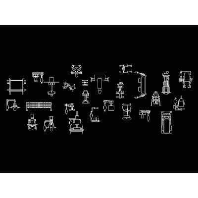 Equipamiento de gimnasio 2d