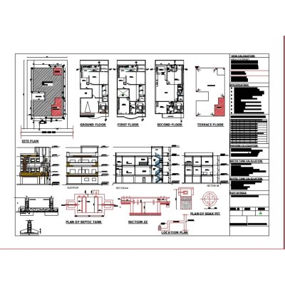 Vivienda de 3 niveles