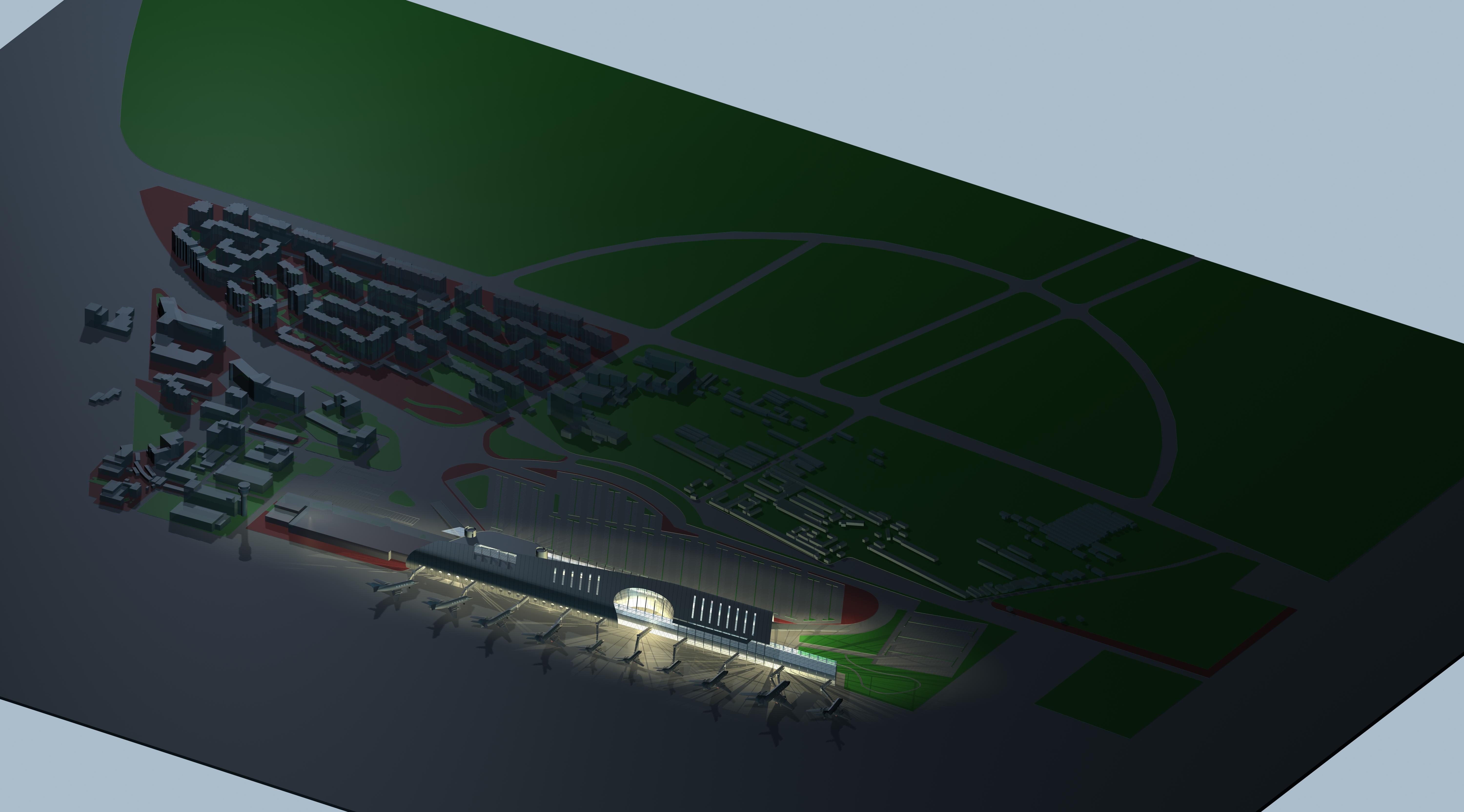 3D-Flughafen