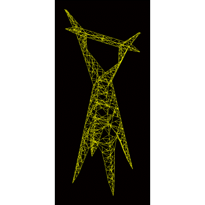 Transmission tower 400 kv