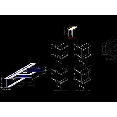 Detalles de conexiones de estructura metalica
