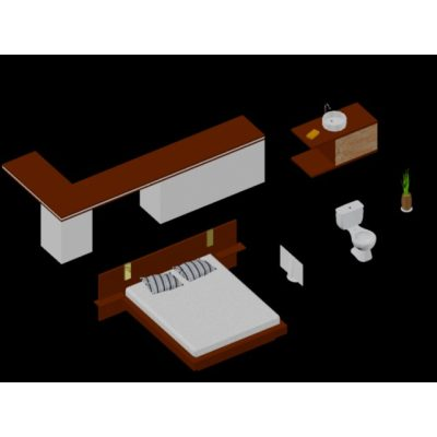 Pack 3D Muebles y Sanitarios