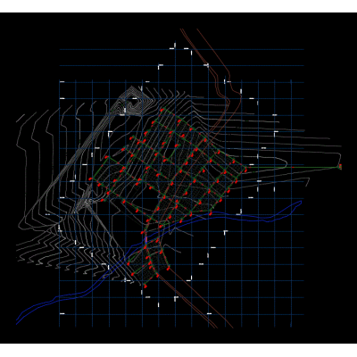 Diagrama de flujo de una red de alcantarillado