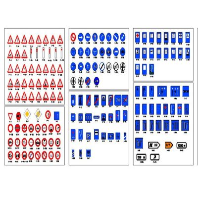 Carteleria urbana - autocad